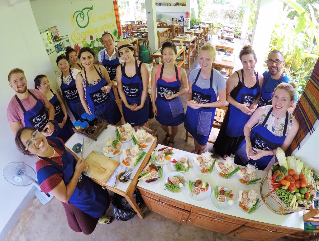 Thai Cooking Class in Thailand. 2017
