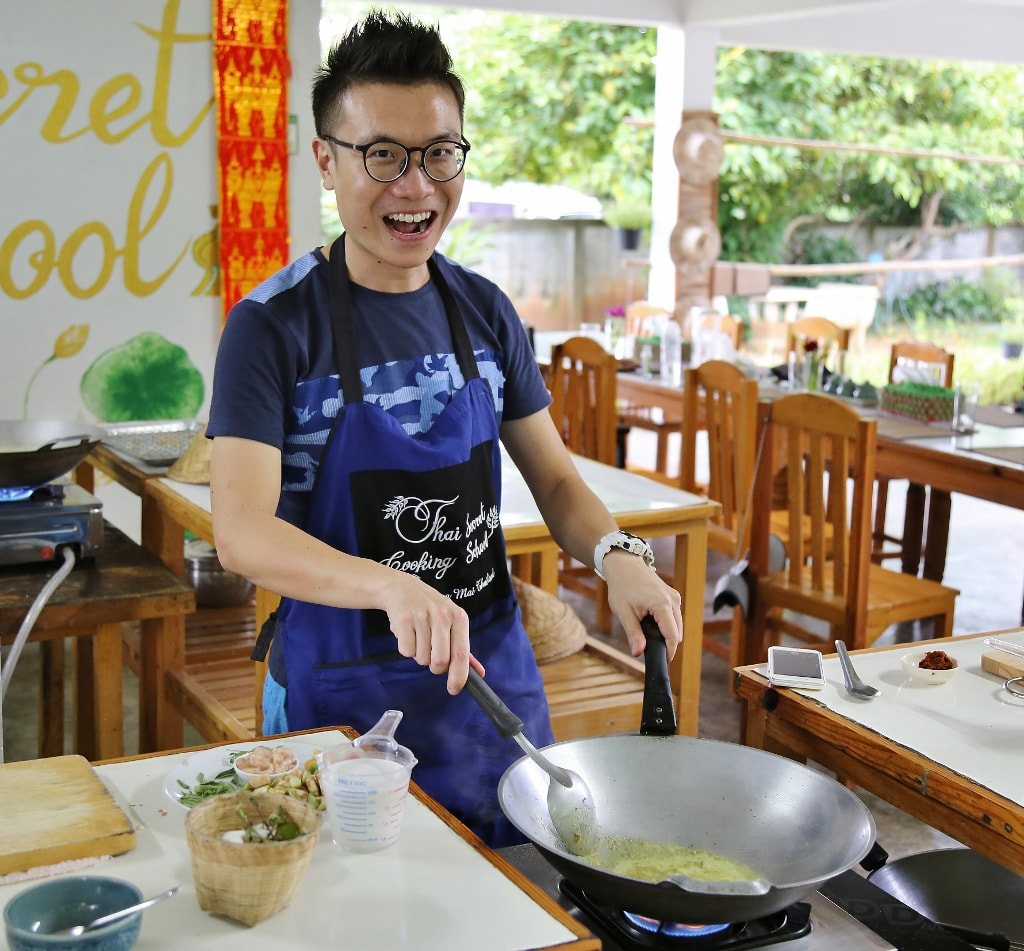 Thai Secret Cooking School Green Curry Demo