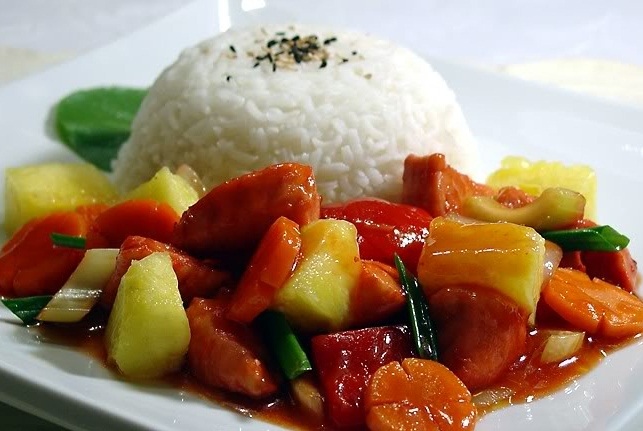 Sweet & Sour Vegetables with Chicken