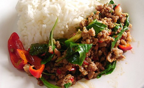 Holy Basil with Chicken