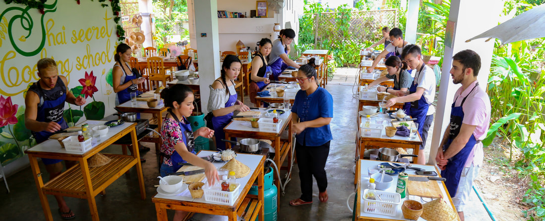 Thai Secret Cooking Class and Organic Garden. May 10-2019