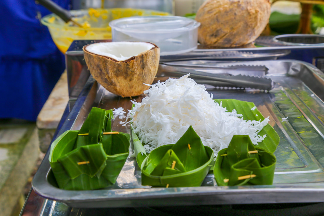Thai Banana Leaf Bowls