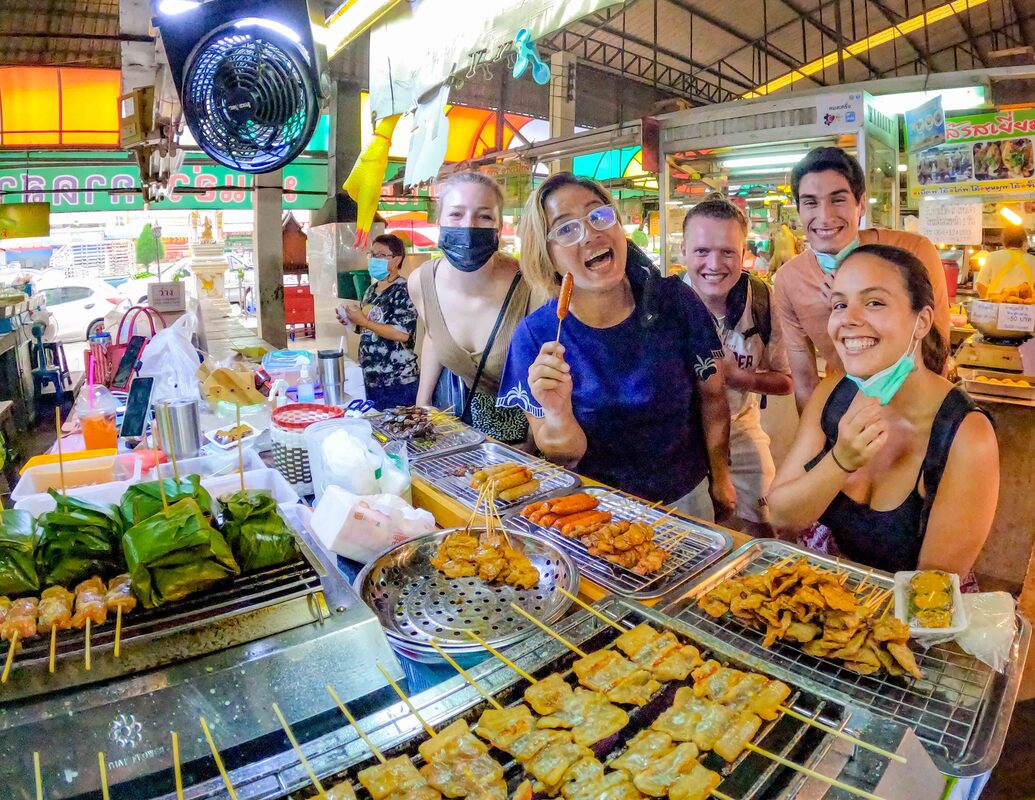 Thai Cooking Class & Thai Street Food Tour in Chiang Mai, Thailand.
