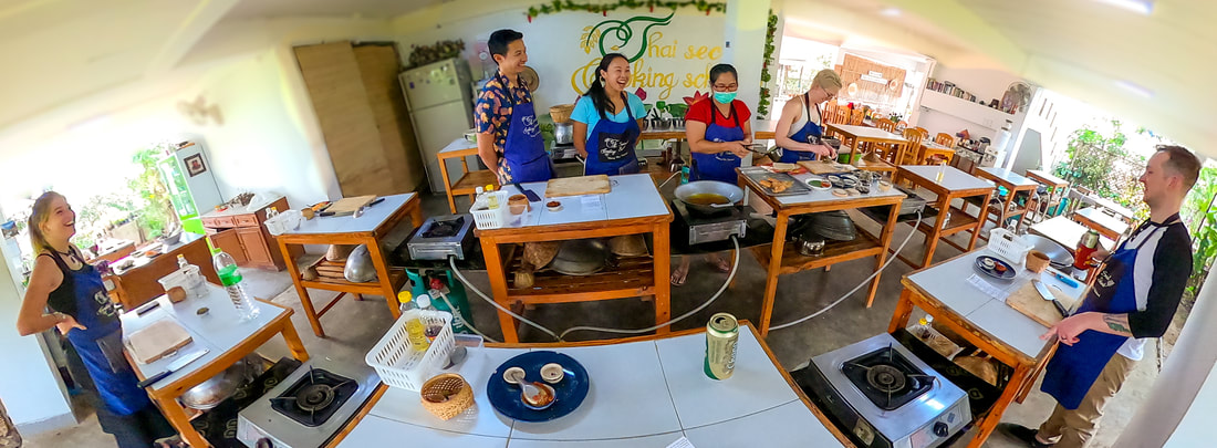 Thai Secret Cooking Class and Organic Garden. 13 March 2020