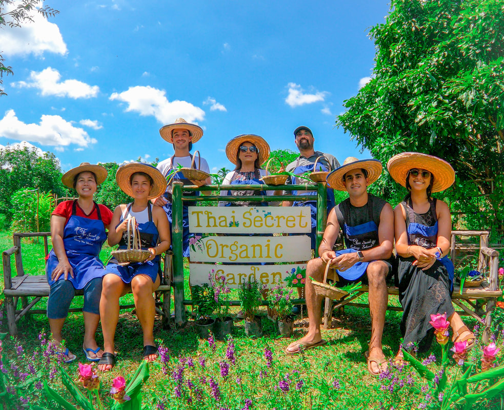 Thai Secret Cooking Class and Organic Garden. 13 September 2019
