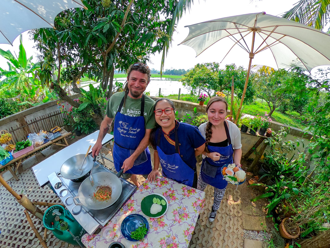 Thai Secret Cooking Class and Organic Garden Farm. 20 January 2020