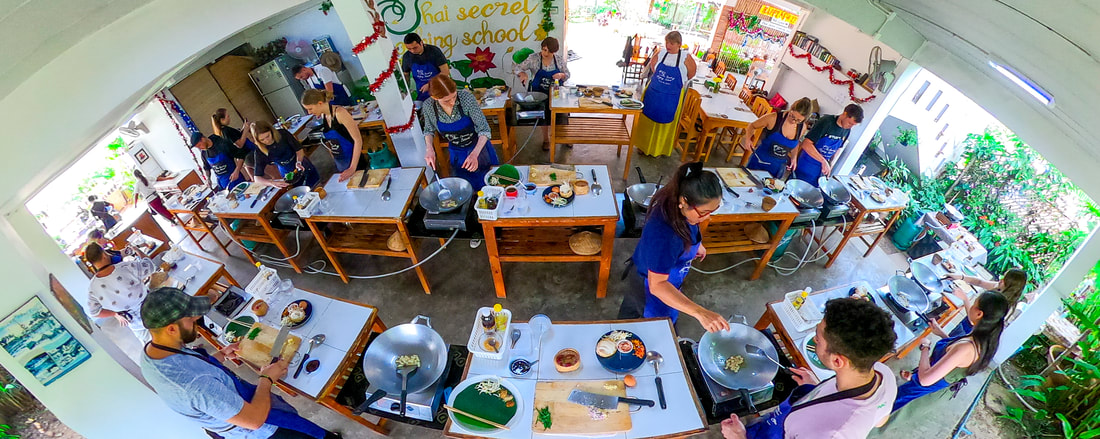 Thai Secret Cooking Class and Organic Garden Farm. 20 January 2020