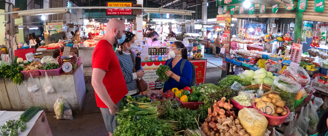 Thai Market Tour and Cooking Class. 25 January 2022