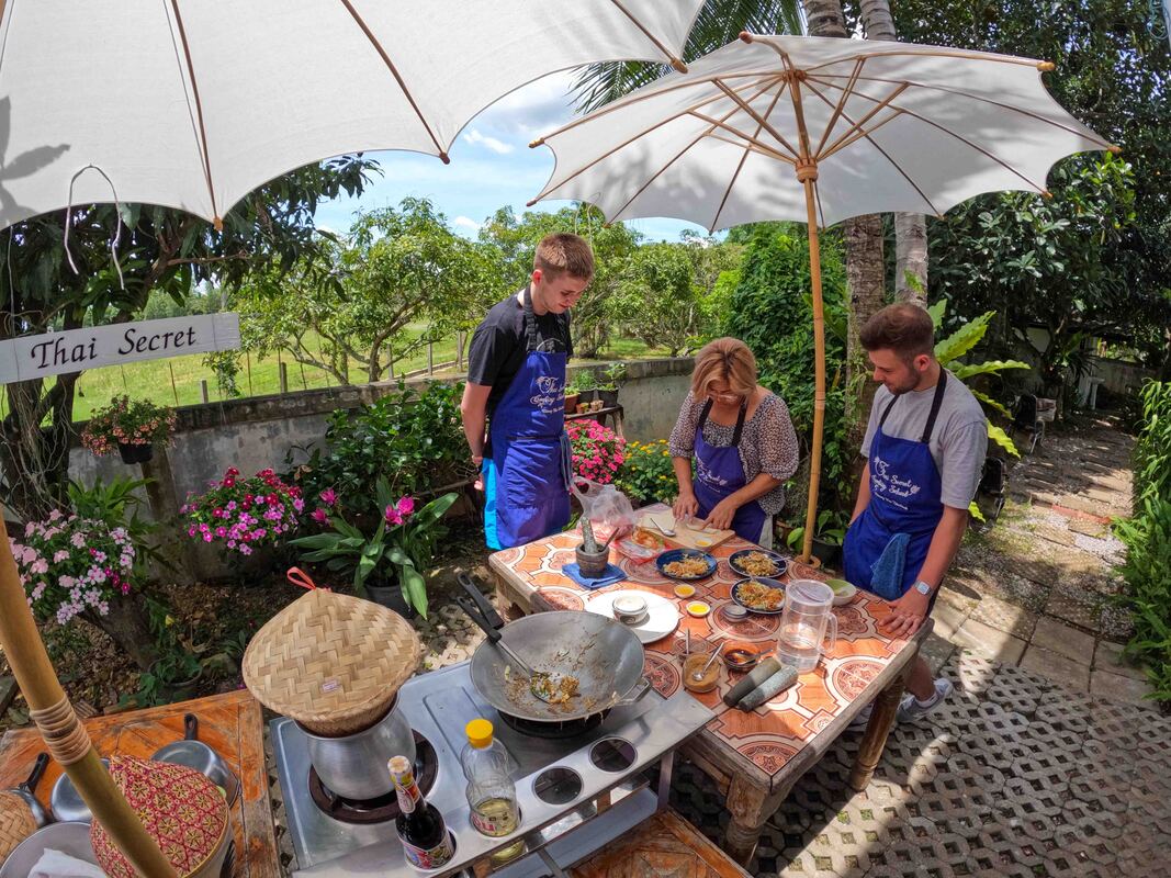 Thai Secret Cooking School and Organic Garden Farm. 28 June 2022