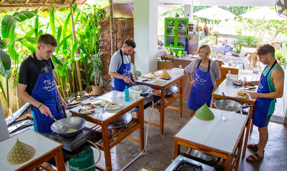 Thai Secret Cooking School and Organic Garden Farm. 28 June 2022
