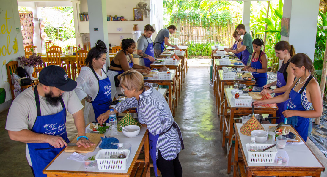 Thai Secret Cooking Class and Organic Garden. 5 July 2022