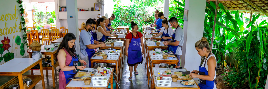 Thai Secret Cooking Class and Organic Garden