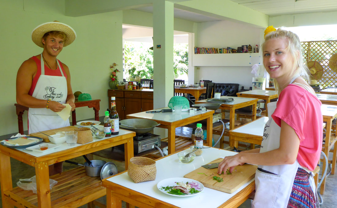 Thai Secret Cooking Class and Organic Garden Tour. August 13, 2013