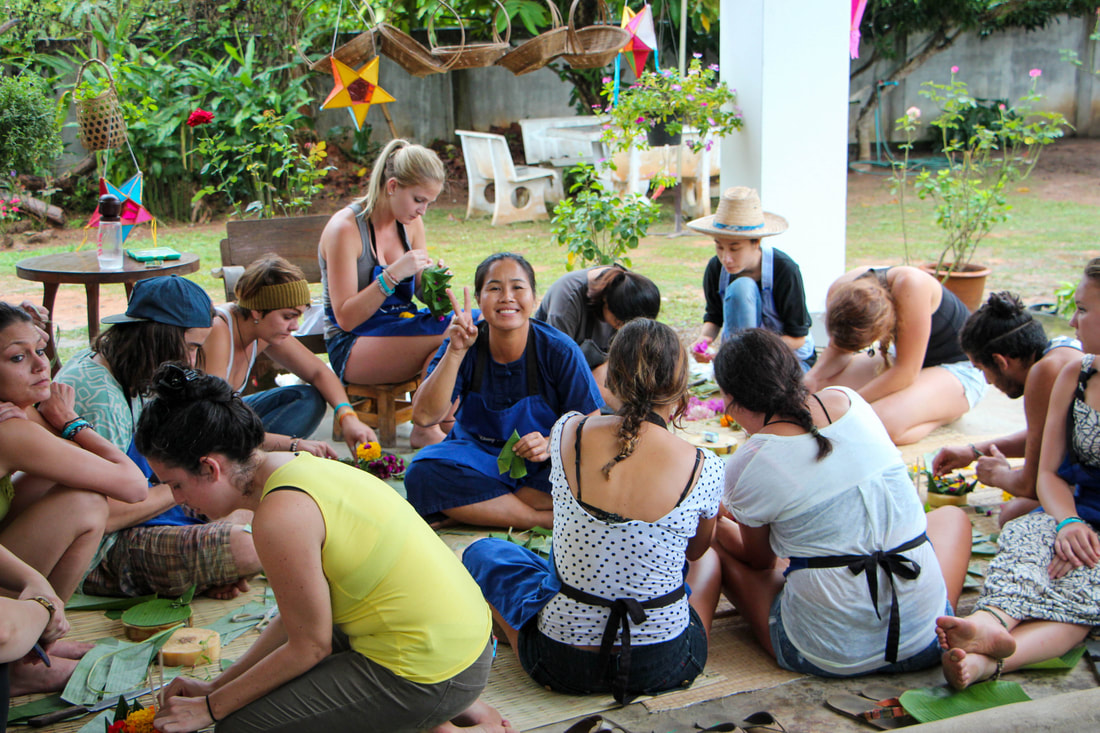 Thai Cooking Class & Loy Krathong Activity
