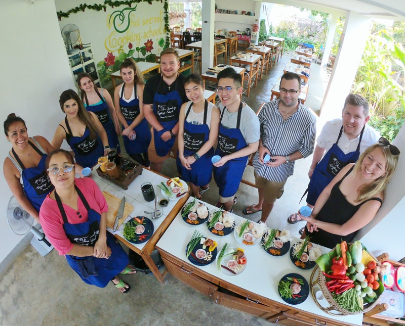 Thai Cooking Class in Chiang Mai, Thailand.