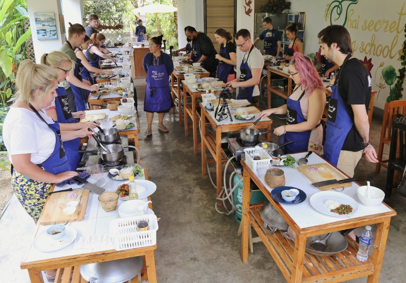 Thai Secret Cooking Class, Pad Thai Demo. March 6-2018