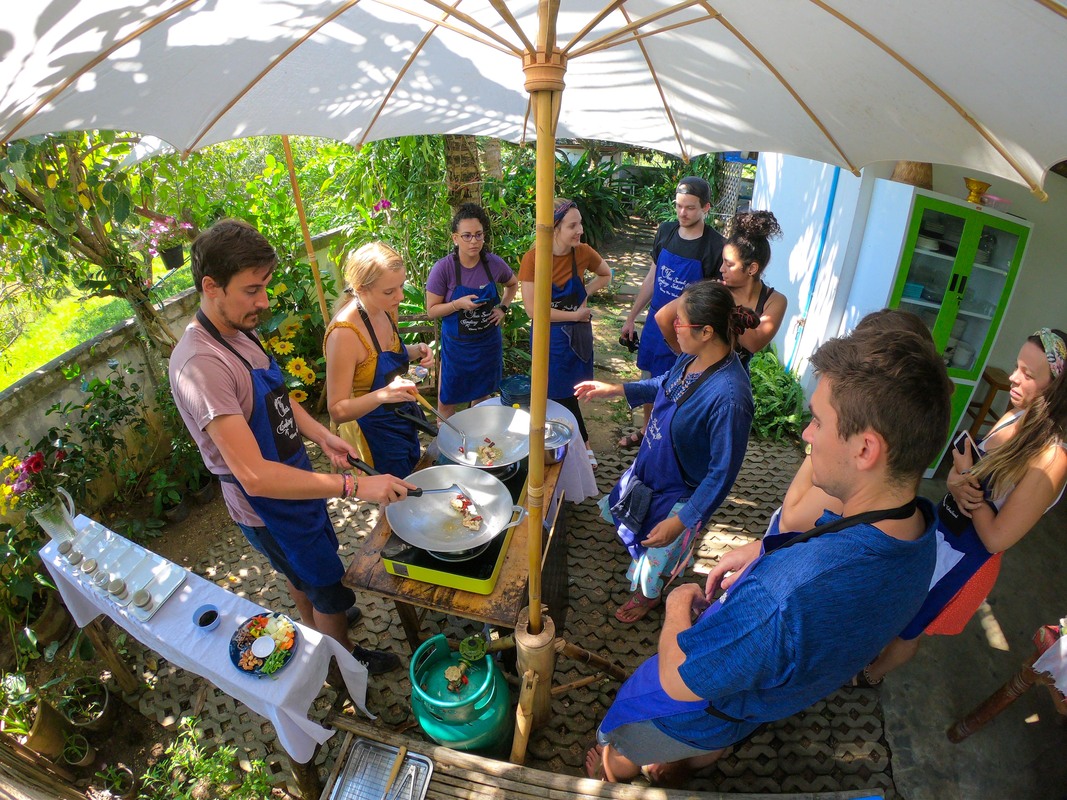 Thai Secret Cooking School and Organic Garden in Chiang Mai Thailand. 16 November 2018