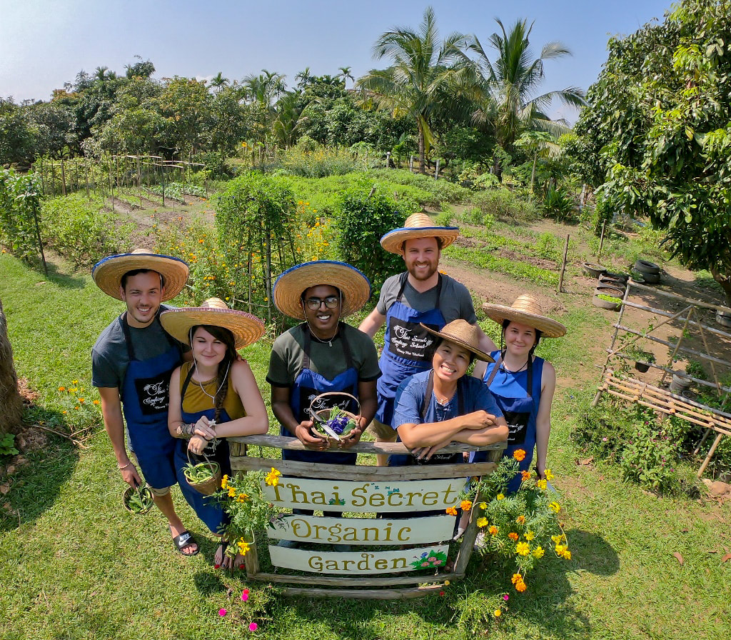 Thai Secret Cooking Class and Organic Garden Farm. October 5-2018