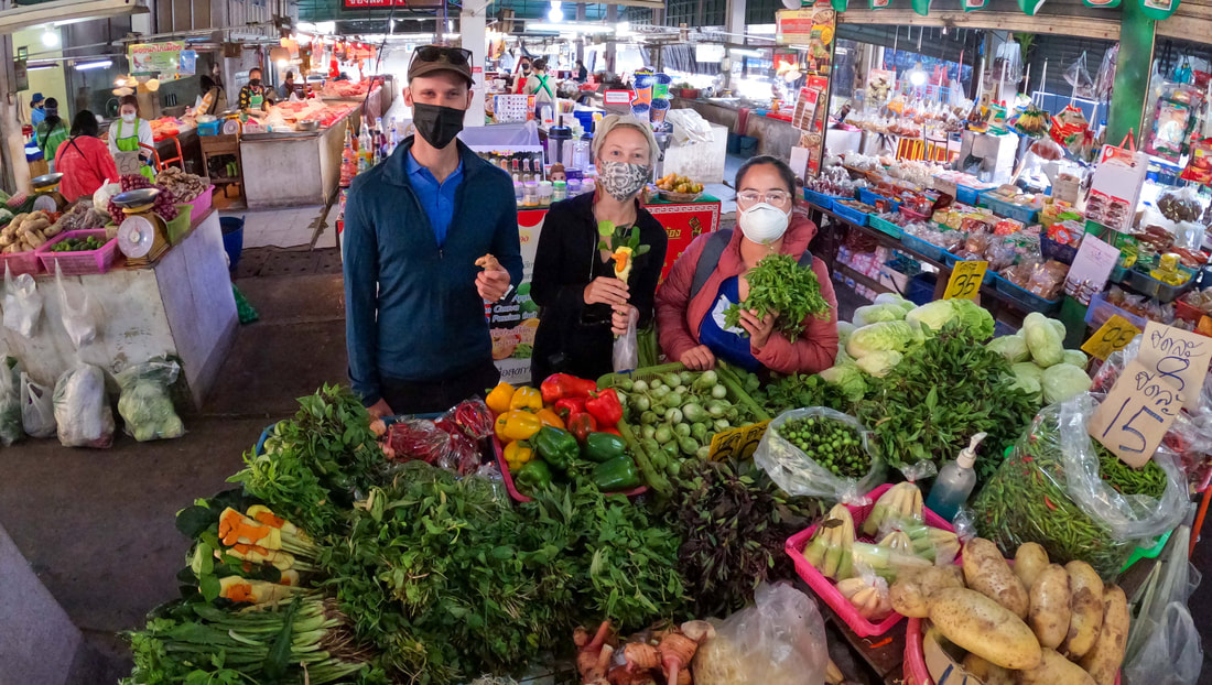Local Thai Market Tour. 4 February 2022