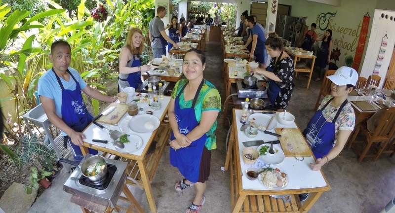Thai Secret Cooking Class Photo from April 14 - 2017