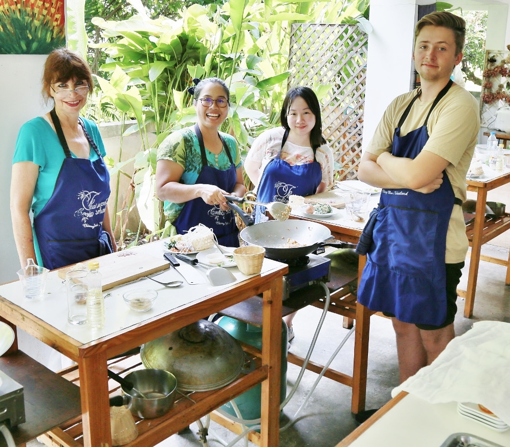 Thai Secret Cooking Class Photo. May 4-2017 Chiang Mai, Thailand.