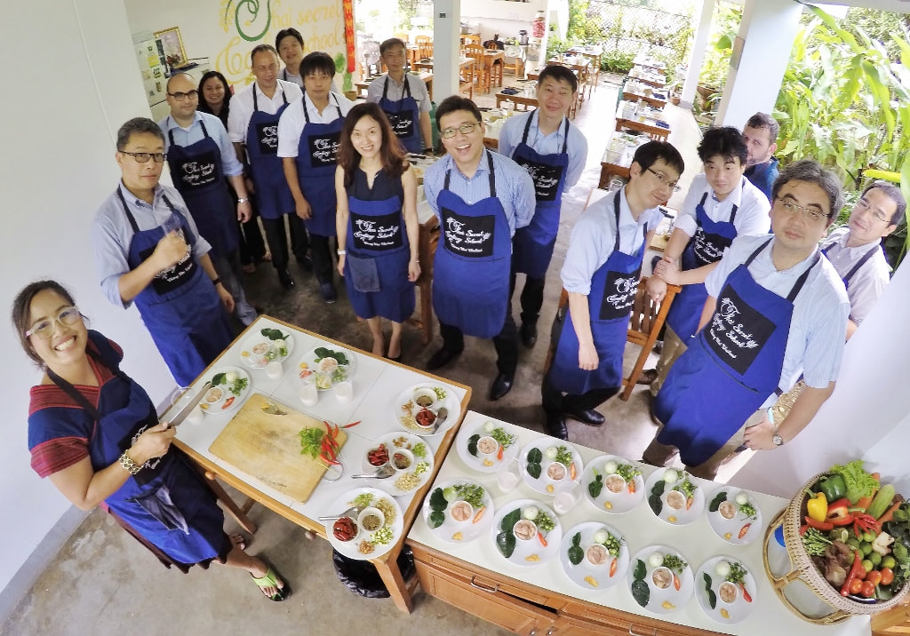 Thai Cookbook Class Photos from September 27-2017 Popular and Personalized Every day! Chiang Mai, Thailand.
