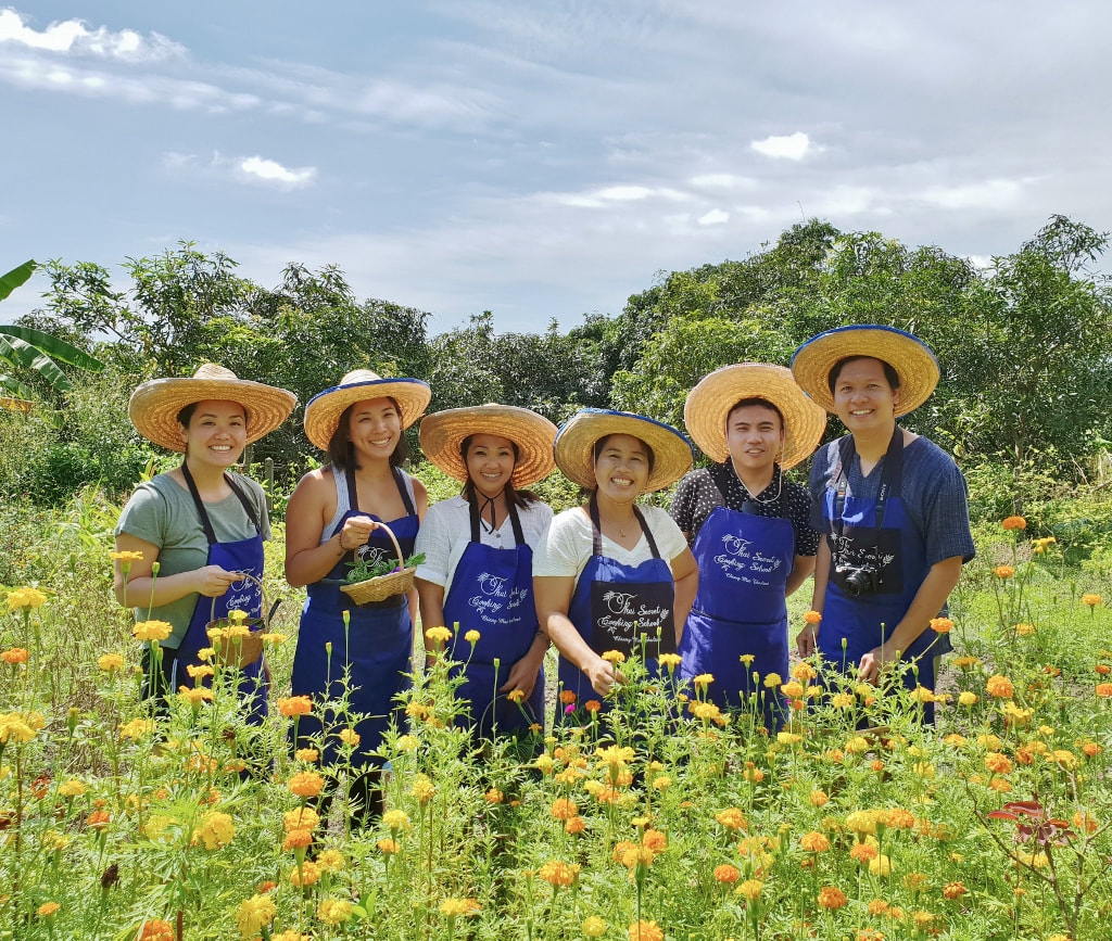Thai Secret Cooking School & Organic Garden. September 6-2018