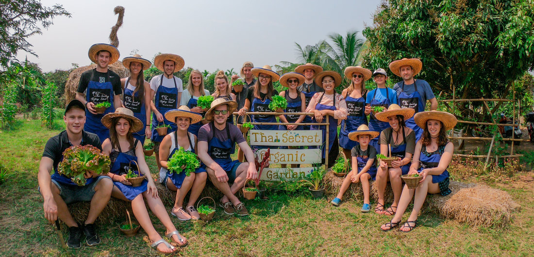 Thai Secret Cooking School and Organic Garden. March 25-2018