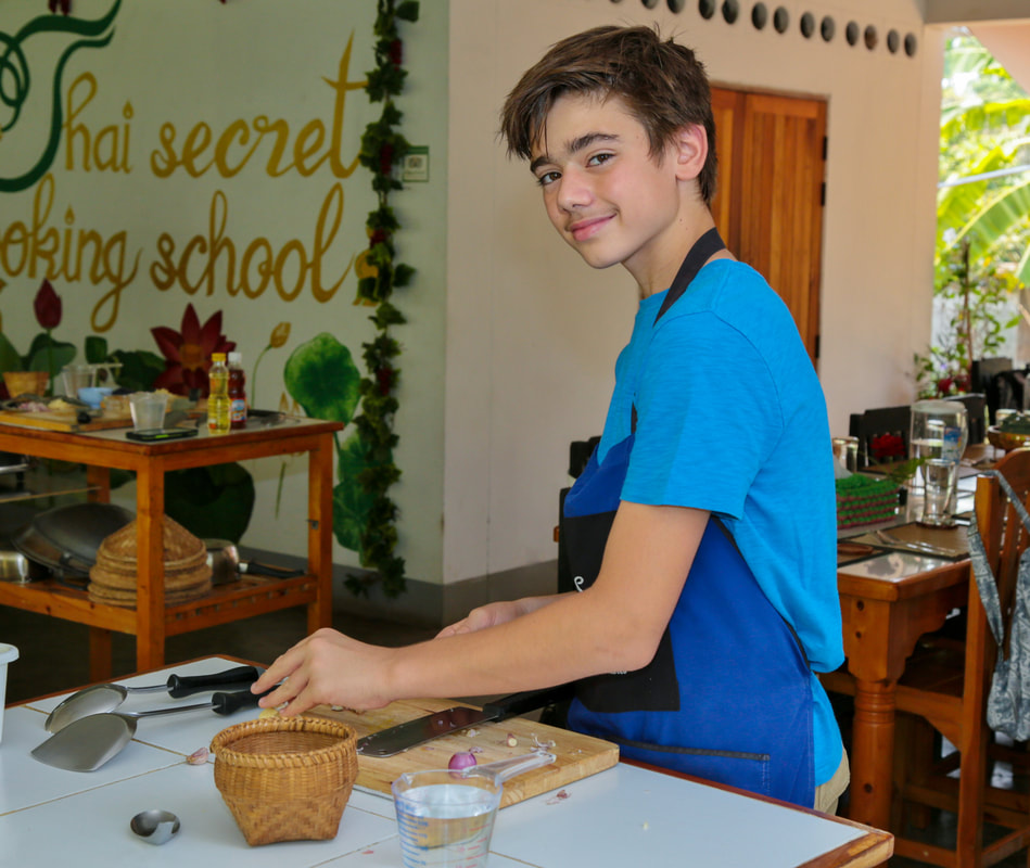 Thai Secret Cooking School and Organic Garden. March 25-2018