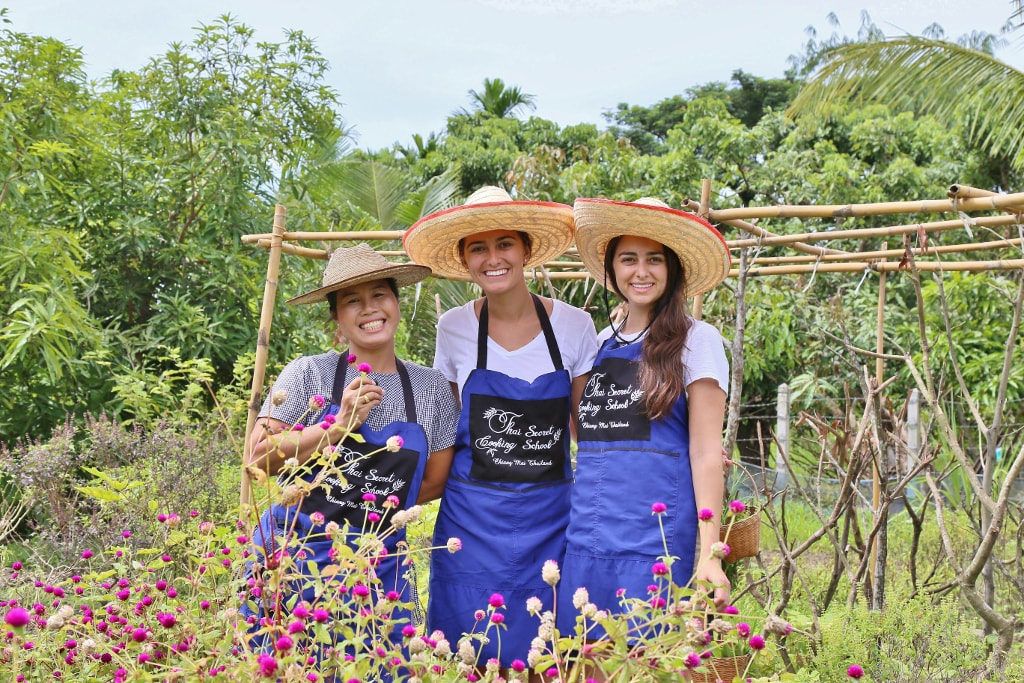 Thai Cookbook Class Photos from September 21-2017 Popular and Personalized Every day! www.Chiang-Mai-Cooking-School.com