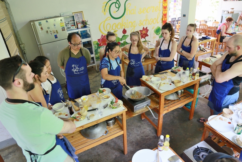 Thai Secret Cooking School May 3-2017 Class Photo 