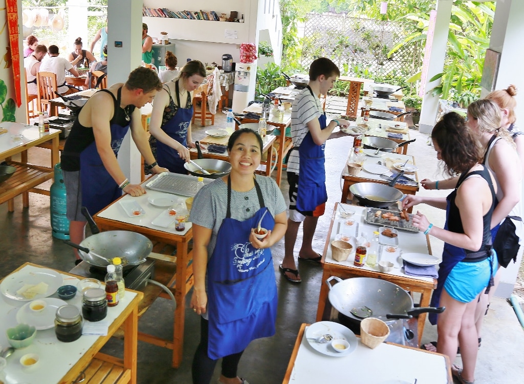 Thai Secret Cooking Class Photo. May 5-2017 Chiang Mai, Thailand.