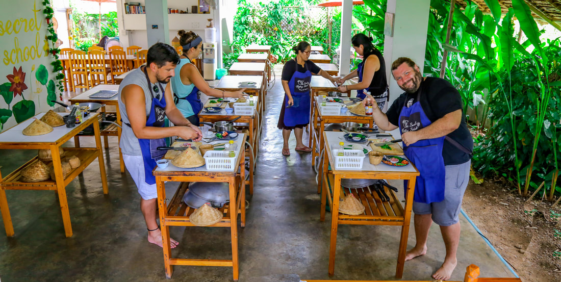 Thai Cooking Class and Organic Garden Farm.