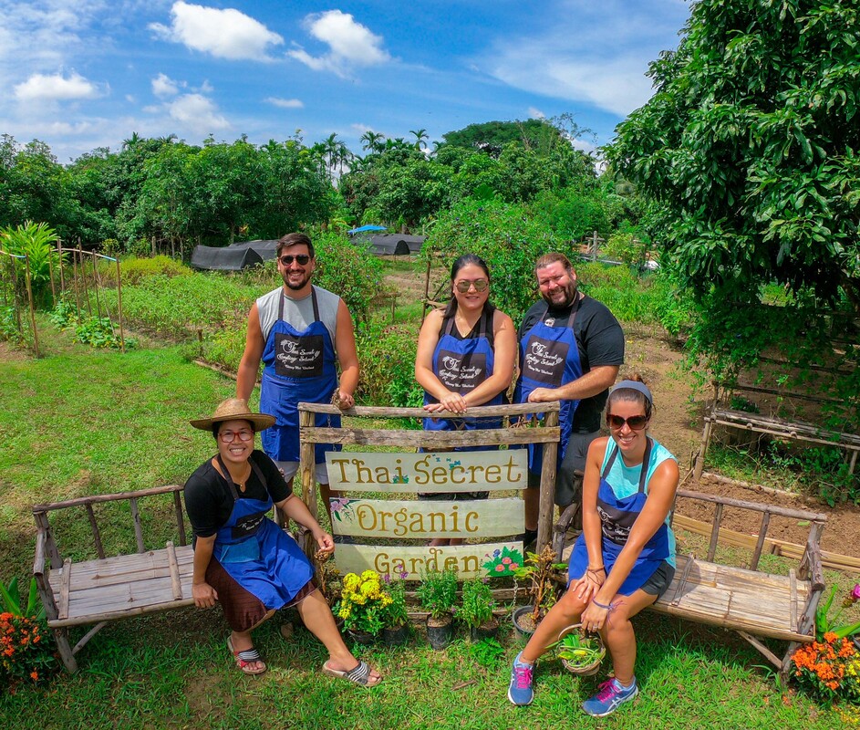 Thai Cooking Class and Organic Garden Farm.