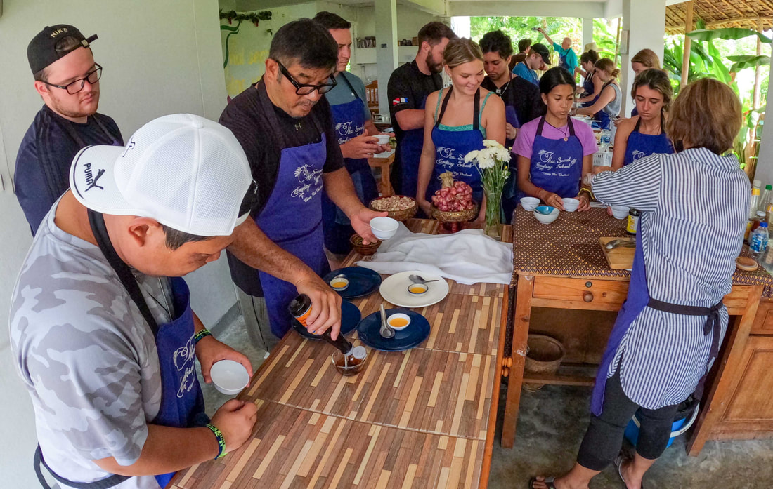 Tuk-Tuk Ride Across Chiang Mai for A Thai Cooking Class Adventure